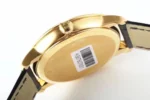 Omega De Ville Gold Watch Black Strap - Image 7