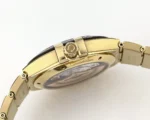 OMEGA Constellation Ceramic Bezel Gold Black - Image 7