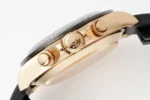 Rolex Yacht-Master 40mm Rose Gold Black Dial Rubber Strap Automatic Watch - Image 7