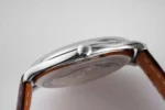 Longines Master Automatic Silver Brown Leather - Image 7
