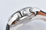 Longines Master Moonphase Chronograph Red Dial Leather - Image 7