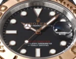 Rolex Yacht-Master 40mm Two-Tone Stainless Steel & 18k Everose Gold with Black Dial Automatic Watch - Image 7