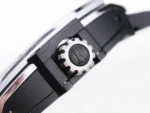 Hublot Masterpiece 906 Tourbillon Watch – Rose Gold/Platinum, Black Leather Strap - Image 6