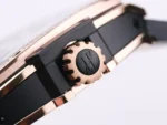 Hublot Masterpiece 906 Tourbillon Watch – Rose Gold/Platinum, Black Leather Strap, Skeleton Dial - Image 5