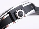 Hublot Masterpiece 906 Tourbillon Watch – Silver with Green Accents, Manual Wind Movement, Leather Strap - Image 7