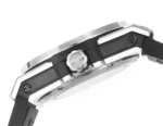 HUBLOT Big Bang One-Click 39mm Stainless Steel White Pave Watch with Black Strap - Image 7