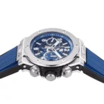 Hublot Big Bang Watch – Blue Dial, Chronograph, Titanium Case, Rubber Strap - Image 7