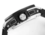 HUBLOT Spirit of Big Bang Black & Silver Limited Edition Watch – Model 642.NX.0170.RX with Rubber Strap - Image 7
