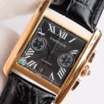Cartier Tank W5330007 Brown Leather Watch - Image 7