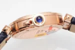 Cartier Pasha de Cartier 30mm Rose Gold Blue Leather - Image 7