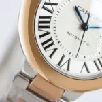 Cartier Ballon Bleu Automatic Rose Gold Steel Watch - Image 3
