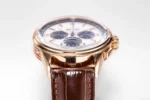 Breitling Premier B25 Chronograph Rose Gold Brown Leather - Image 7