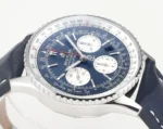 Breitling Navitimer 1 B01 Chronograph Blue Leather - Image 7