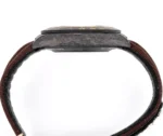Rolex Daytona Carbon Fiber Custom Edition Watch – Black with Brown Strap - Image 7