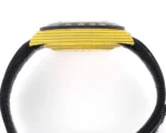 Rolex Daytona Carbon Fiber Night Glow Case Watch – Yellow with Black Strap - Image 7