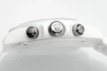 Rolex Daytona Ceramic Watch – White Strap, Turquoise Dial, Racing Style - Image 7