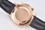 Rolex Daytona Watch – Black Dial with Rubber Strap - Image 7