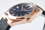 Vacheron Constantin Overseas 4500V Series – Rose Gold Case, Blue Dial, Rubber Strap Watch - Image 7