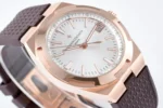 Vacheron Constantin Overseas 4500V Series – Rose Gold Case, Brown Rubber Strap, Luxury Automatic Watch - Image 7