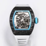 Richard Mille RM055 NTPT Carbon White Rubber (3)