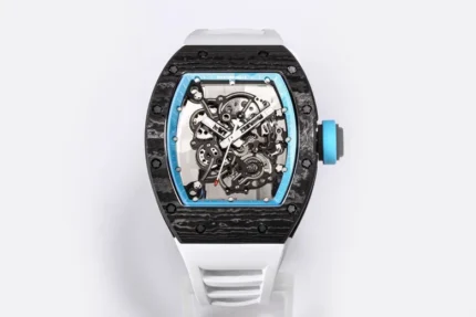Richard Mille RM055 NTPT Carbon White Rubber (3)