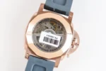 Panerai Luminor Marina Automatic Men’s Watch – Rose Gold Case, Black Dial, Camo Rubber Strap, 45mm - Image 7
