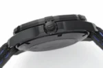TAR Super TAG Heuer Series Watch – Black with Blue Stitching, Casual & Formal Style, 100m Waterproof, SW200 Movement - Image 5