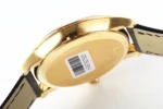 Omega De Ville Gold Watch Black Strap - Image 8