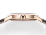 Longines Conquest Cyclops Rose Gold Brown Leather - Image 8