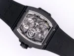 Hublot Masterpiece 906 Black Skeleton Tourbillon Watch with Rose Gold/Platinum Plating - Image 6