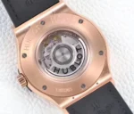 WWF Hublot Classic Fusion Replica Watch – Rose Gold with Black Dial - Image 8
