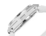 Hublot Big Bang One-Click 39mm Stainless Steel White Pave Watch – Automatic, White Strap - Image 8