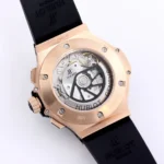 Hublot Big Bang 44mm Rose Gold Black Dial Chronograph Watch with Rubber Strap - Image 8