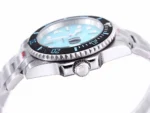 Rolex Submariner PARAKEET Custom Watch – Gradient Green Dial, Carbon Fiber Bezel, Stainless Steel - Image 8