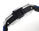 HUBLOT Spirit of Big Bang Limited Edition Watch – Titanium & Resin, Blue Rubber Strap, Racing Inspired Design - Image 8