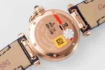 Cartier Pasha de Cartier 30mm Rose Gold Blue Leather - Image 6
