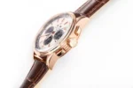 Breitling Premier B25 Chronograph Rose Gold Brown Leather - Image 8