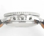 Breitling Navitimer Chronograph Silver Leather - Image 8