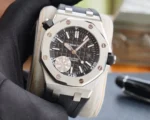 Audemars Piguet Royal Oak Offshore Watch Silver - Image 8