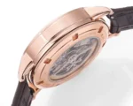 Vacheron Constantin Traditionnelle 83520/000R-9909 Mechanical Watch – Rose Gold, Brown Leather Strap, Multi-Function Dial - Image 5