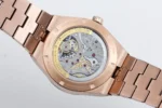 Vacheron Constantin Overseas Tourbillon – Rose Gold Case, Blue Dial, Steel Bracelet Watch - Image 8
