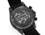 Rolex Daytona Carbon Fiber Custom Edition – Black with White Strap - Image 8
