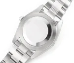 Rolex Datejust 41mm Silver Fluted Bezel White Dial Watch - Image 9