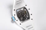Richard Mille RM055 White Ceramic Watch - Image 9