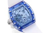 Richard Mille RM052 Blue Skeleton Watch - Image 9