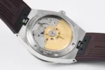 Vacheron Constantin Overseas 4500V Series – Brown Dial, Rubber Strap, Luxury Steel Watch - Image 9