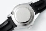 Rolex Yacht-Master 42mm Black Dial Diamond Bezel Rubber Strap Watch - Image 9