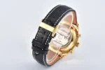 Longines Master Moonphase Chronograph Watch L2.773.4.78.6 Black Leather - Image 9