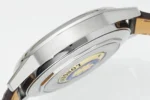 Longines Flagship Moonphase Watch Silver Brown - Image 9