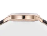 Longines Conquest Cyclops Rose Gold Brown Leather - Image 9